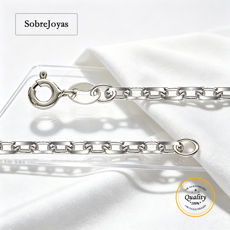 Jewelry Making Dc - سلسلة فضة استرلينية عيار 925 بطول