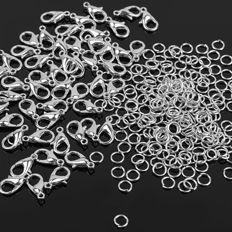 Jewelry Making At Home - 1/2/300 قطعة مشابك جراد البحر وحلقات