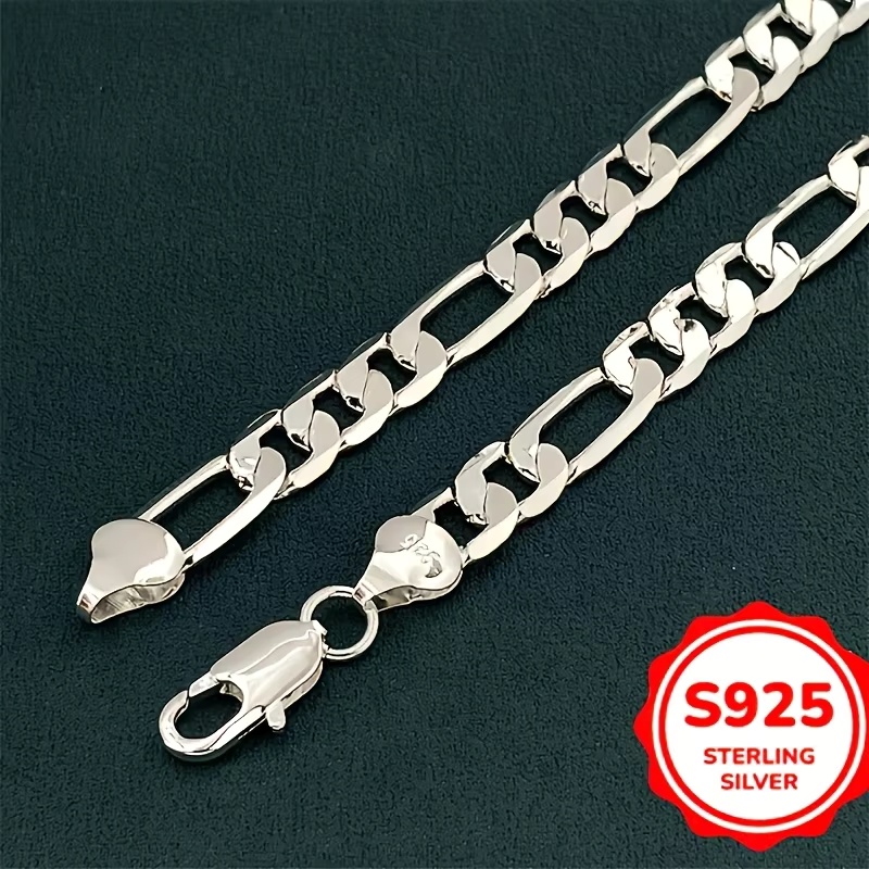 قلادة رجالية بالجملة من الفضة  - مراجعة Lobster Clasp Silver وسعره